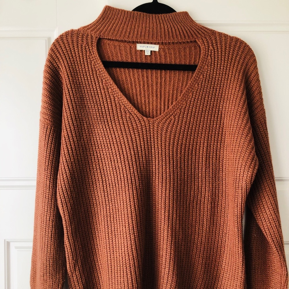 Dusty Orange Sweater